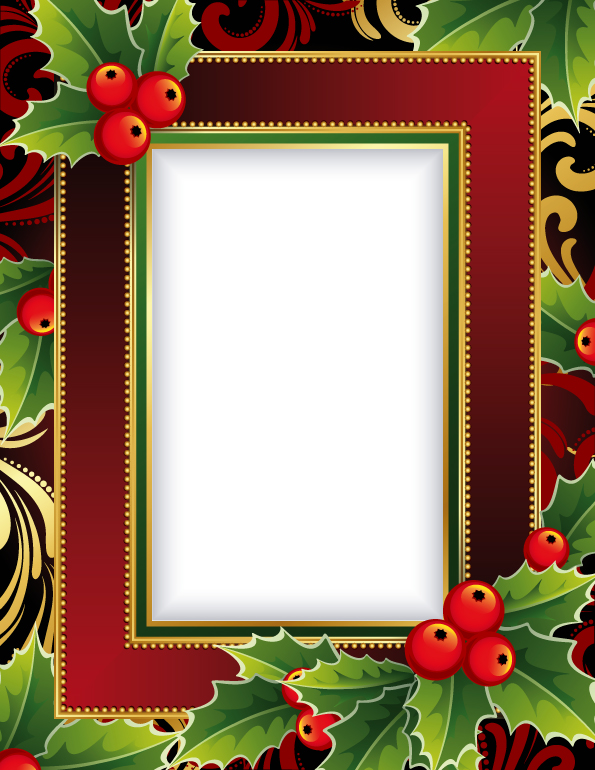 Free Printable Christmas Photo Frames